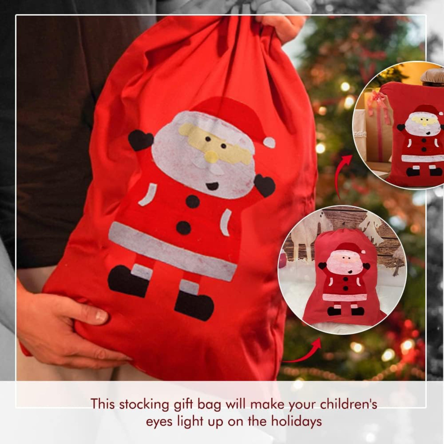 Christmas Santa Sack Bag