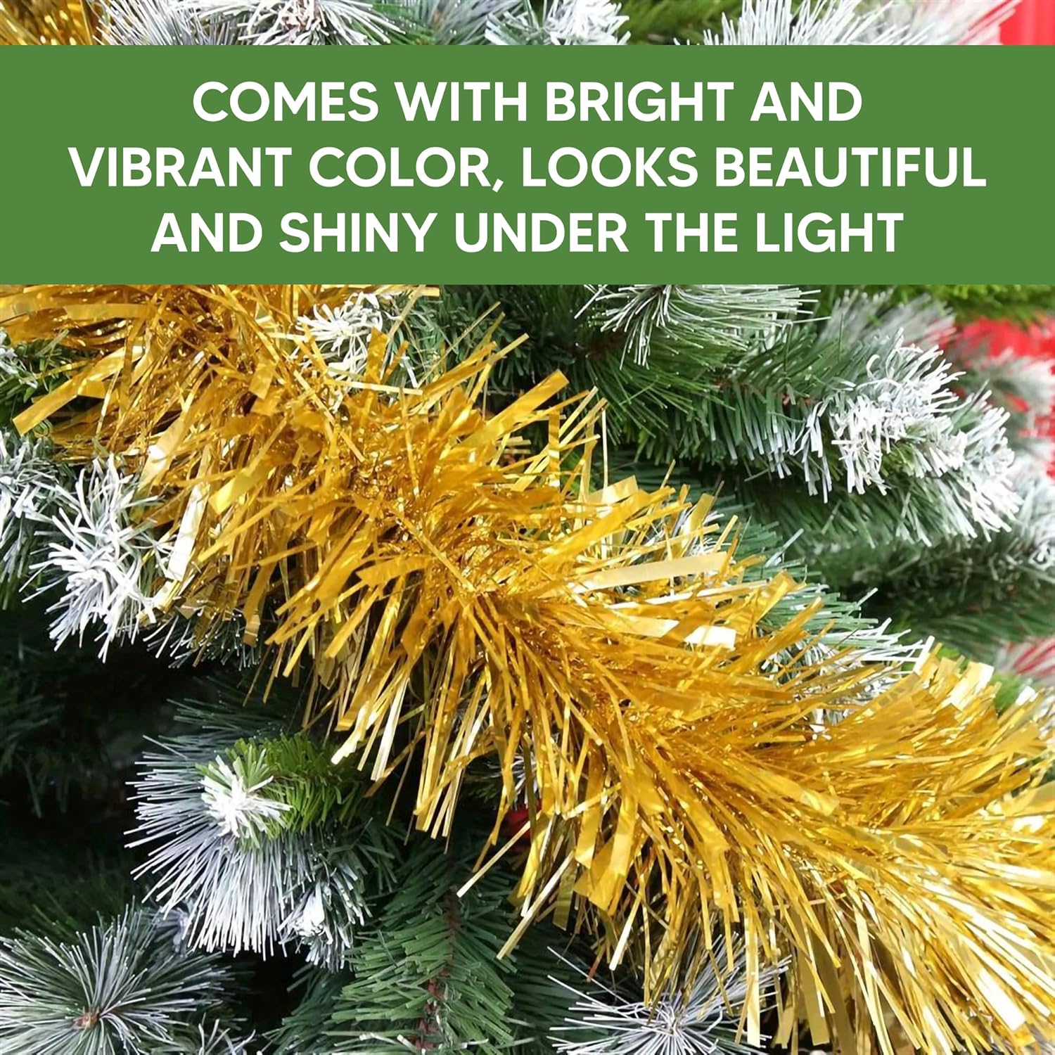 Tinsel Metallic Garland