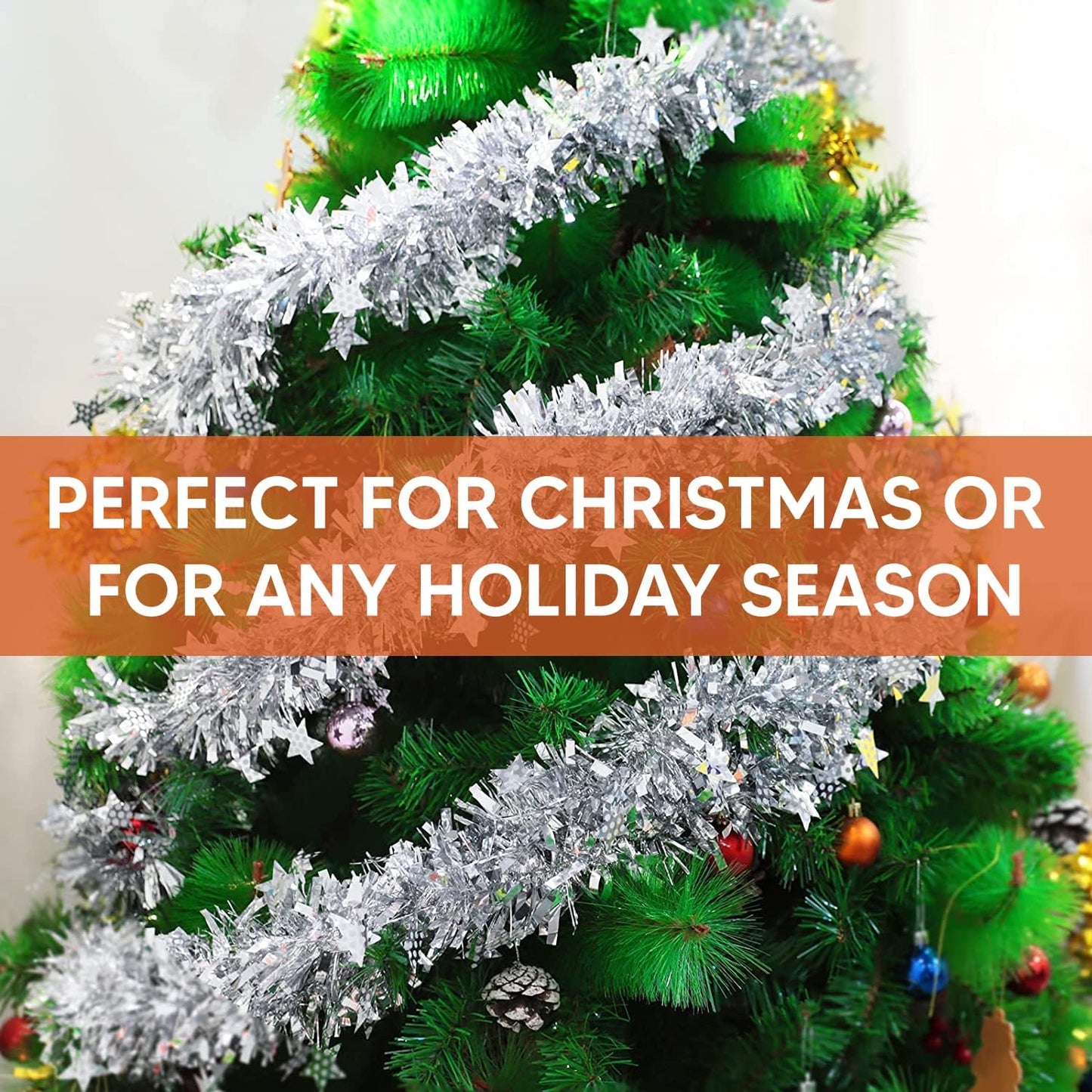 Tinsel Metallic Garland