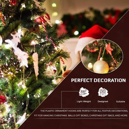 Christmas Tree Hooks Bauble Green