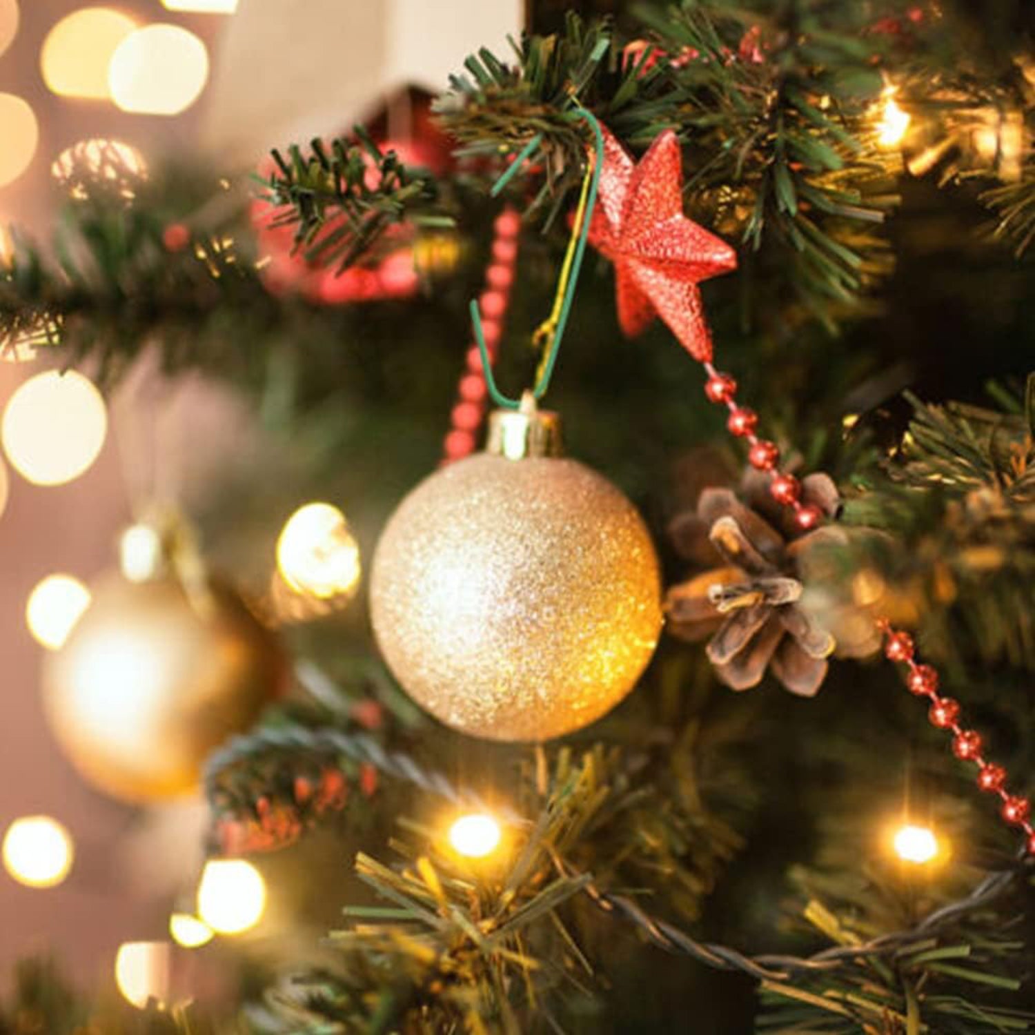 Christmas Tree Hooks Bauble Green