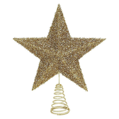 Christmas Tree Topper Star Gold