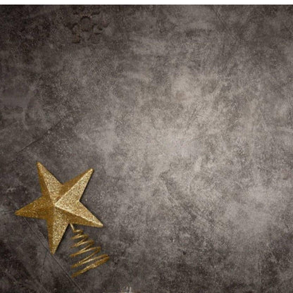 Christmas Tree Topper Star Gold