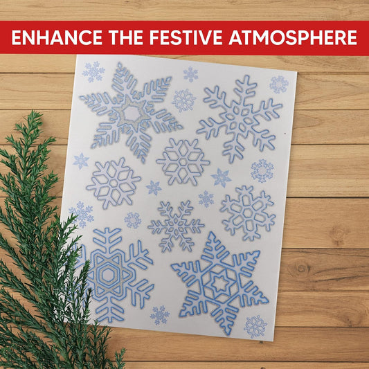 Christmas Window Snowflake Stickers