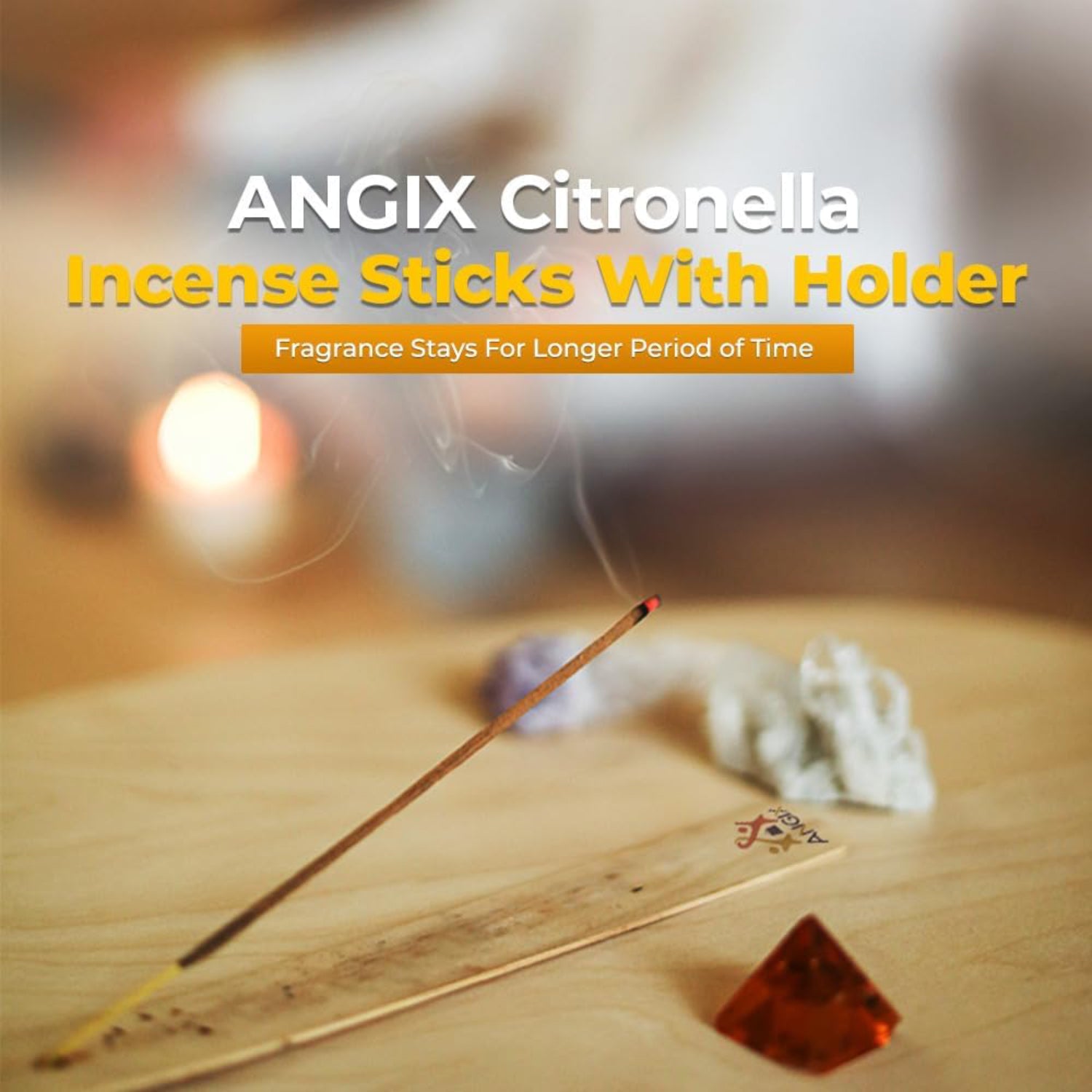 Citronella Incense Sticks with Holder