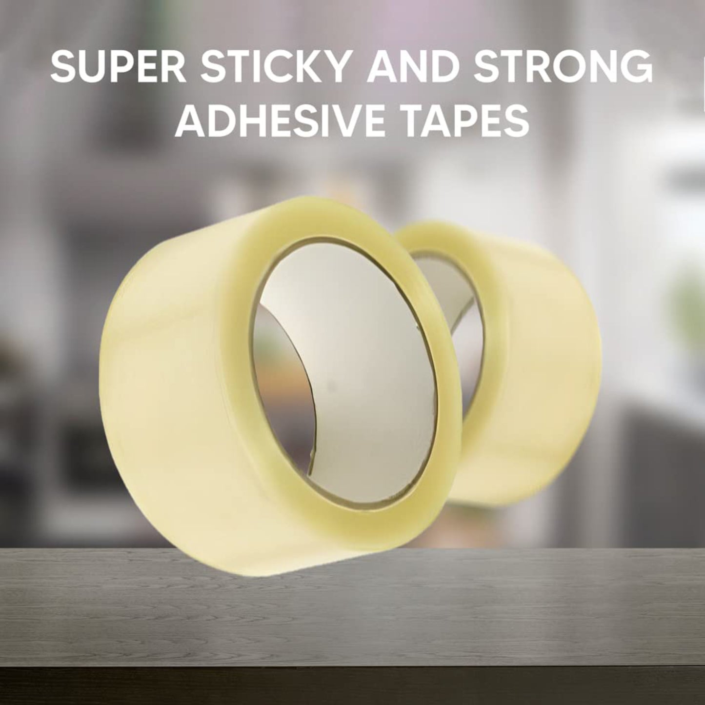 Clear Packaging Tape Rolls