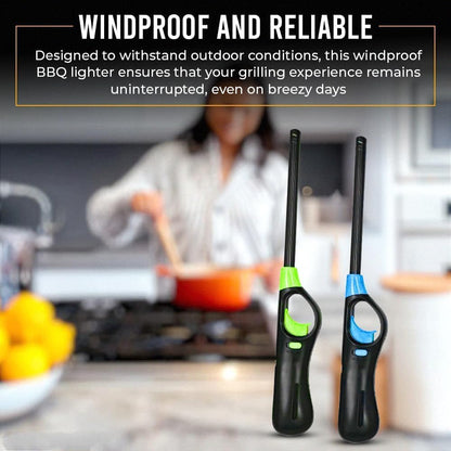 BBQ Lighters Multipack Large Refillable - 2pcs