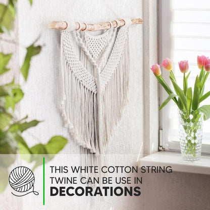 Cotton String Roll for Art & Craft Projects