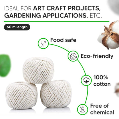Cotton String Roll for Art & Craft Projects