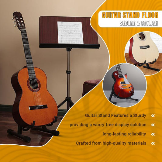 Foldable Universal A-Frame Guitar Stand