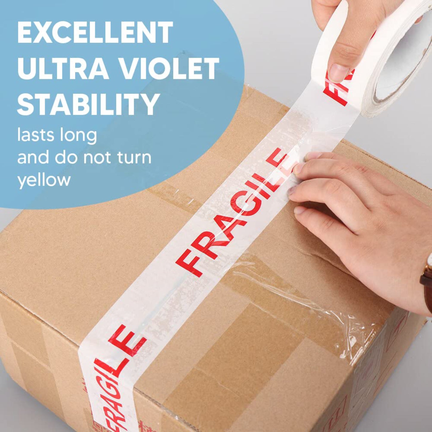 Fragile Packaging Tape Rolls