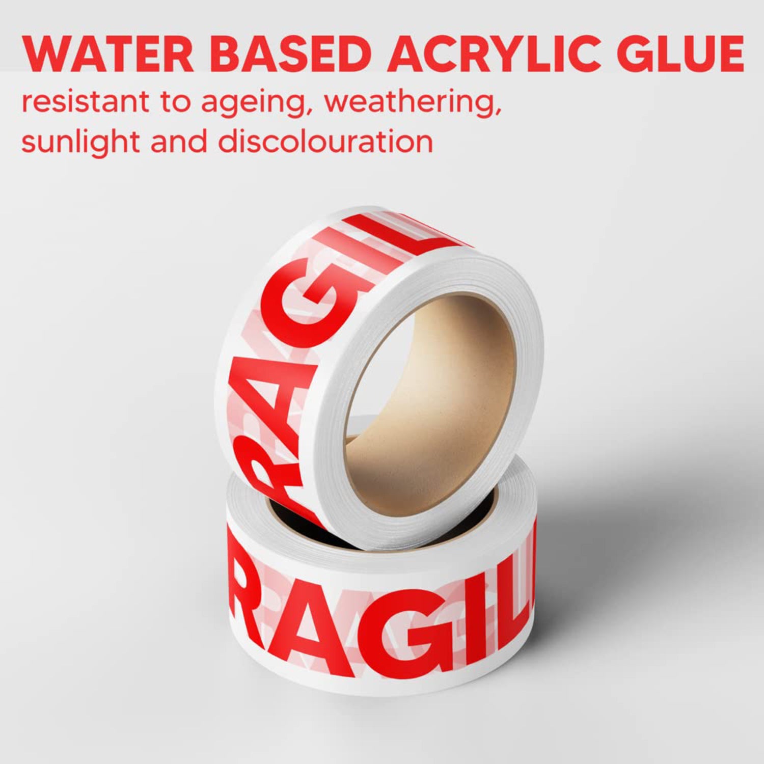 Fragile Packaging Tape Rolls