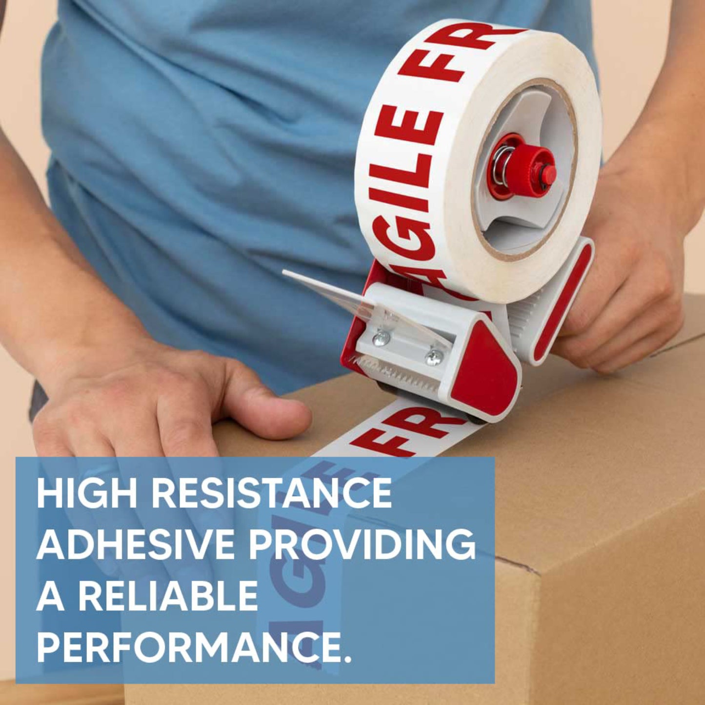 Fragile Packaging Tape Rolls