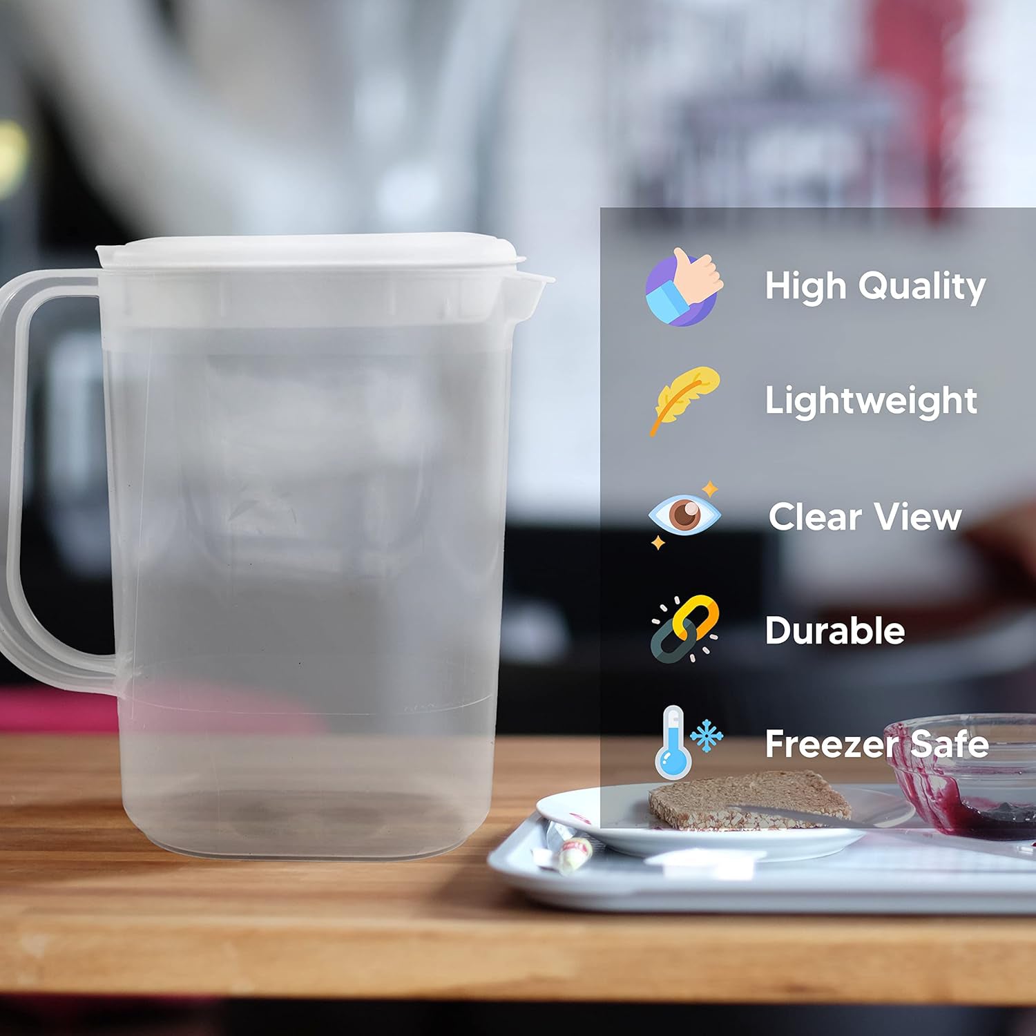 Fridge Door Jug with Handle