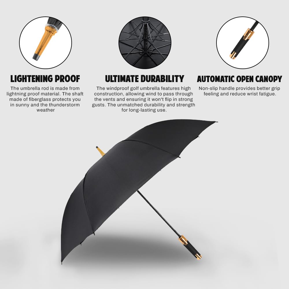 Golf Umbrella Extra Large with Straight Handle