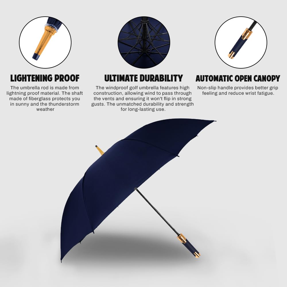 Golf Umbrella Extra Large with Straight Handle