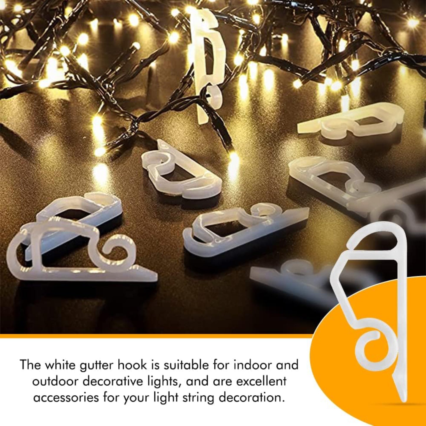 Gutter Hanging Plastic Hooks