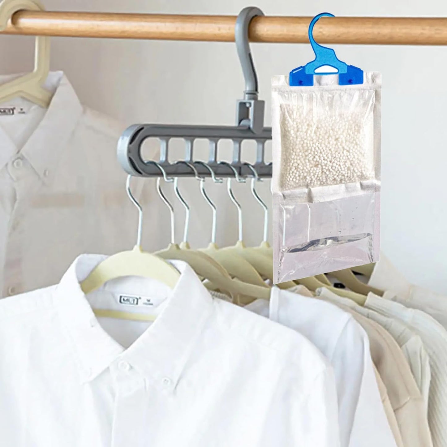 Hanging Wardrobe Dehumidifier Bags