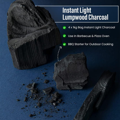 Instant Light Lumpwood Charcoal
