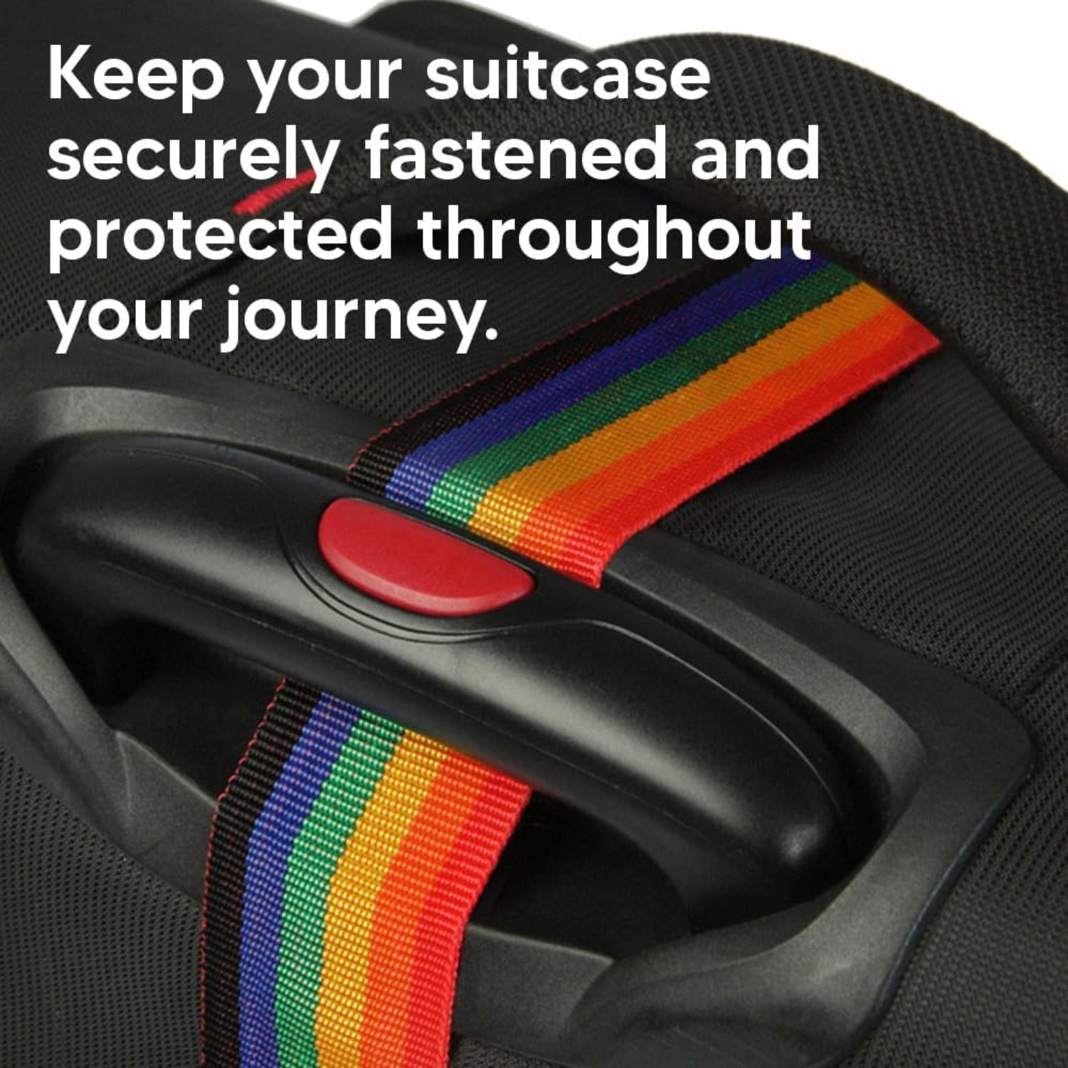 Luggage Straps with Security Lock Clip