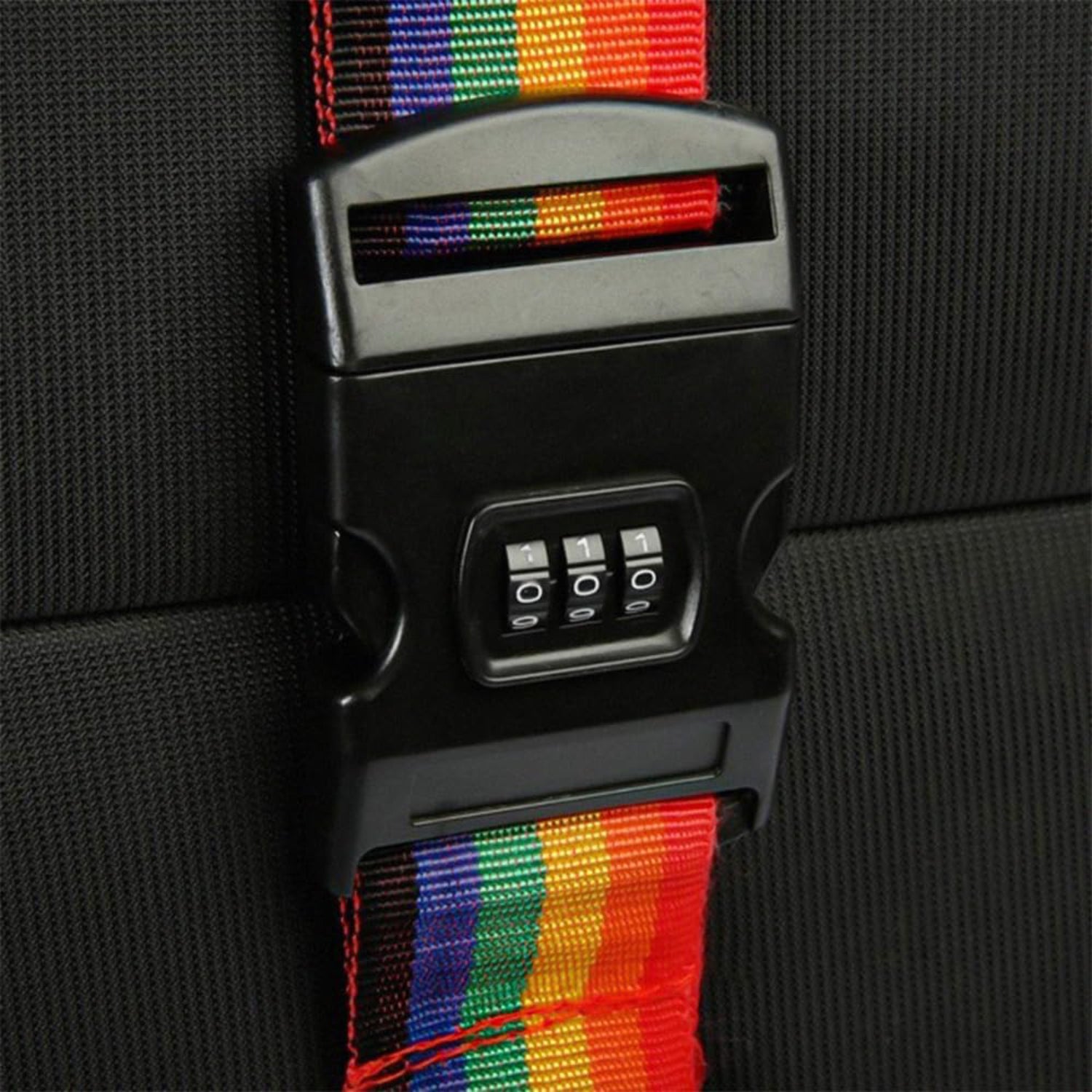 Luggage Straps with Security Lock Clip