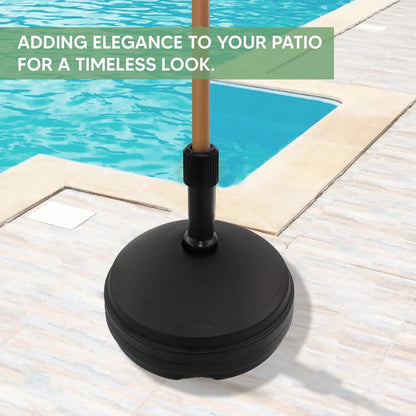 Parasol Base Round Plastic Umbrella Holder Base