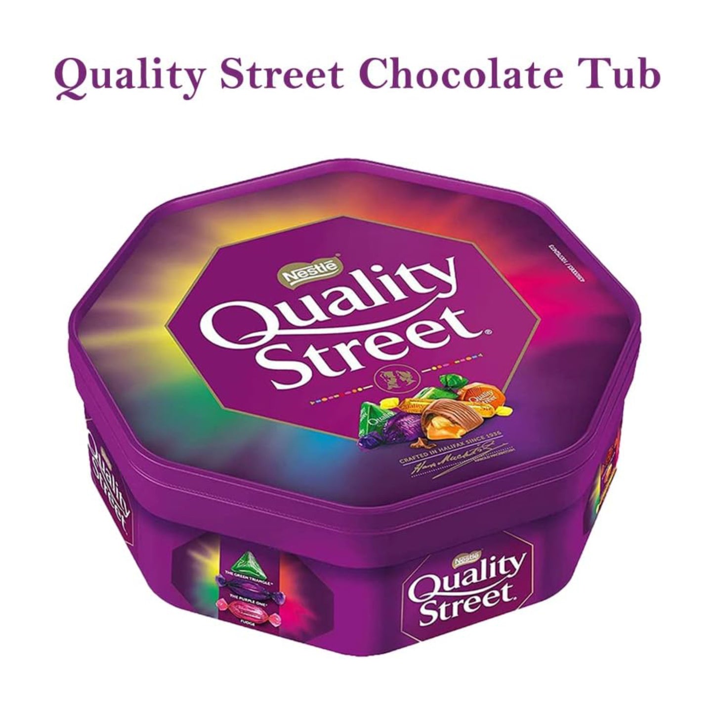 Quality Street Christmas Chocolate Tubs