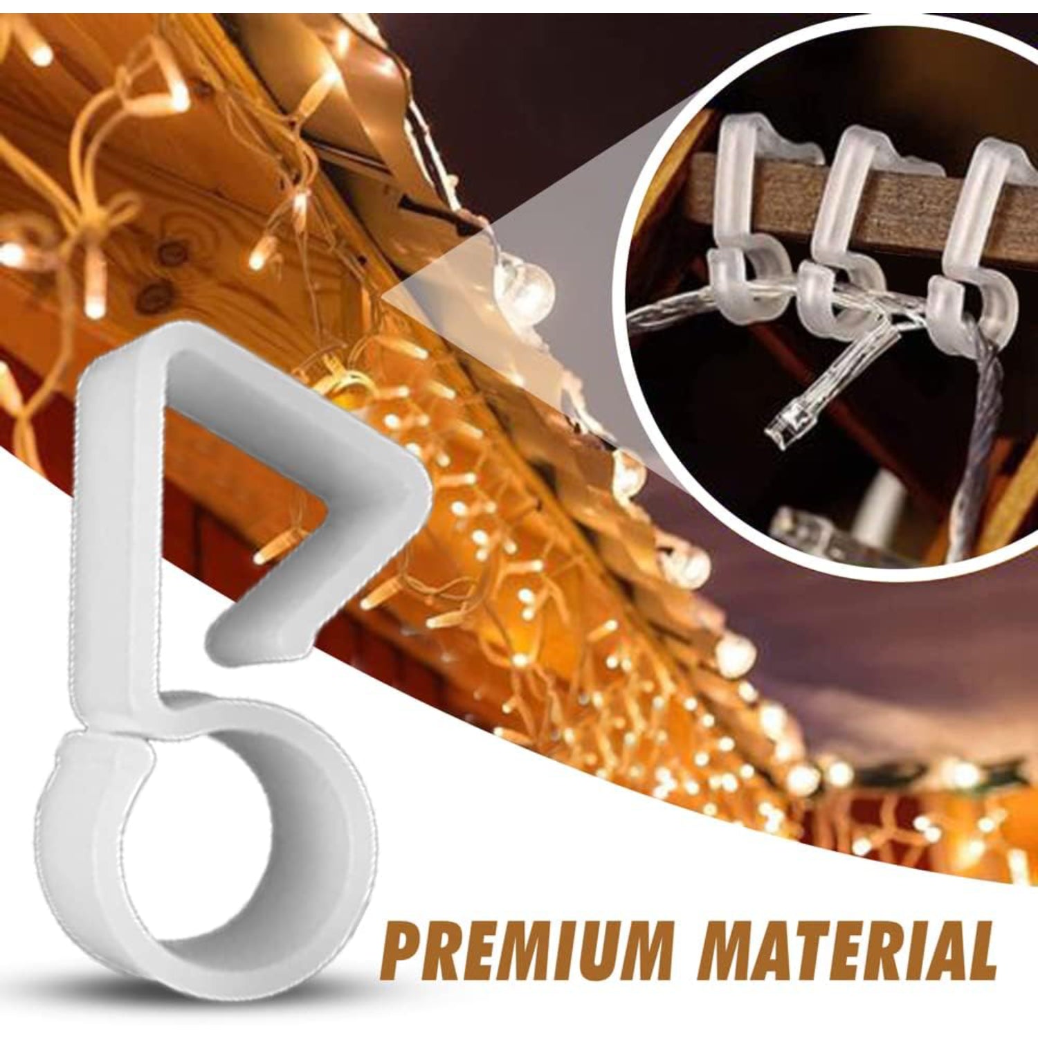 Rope Light Gutter Hooks