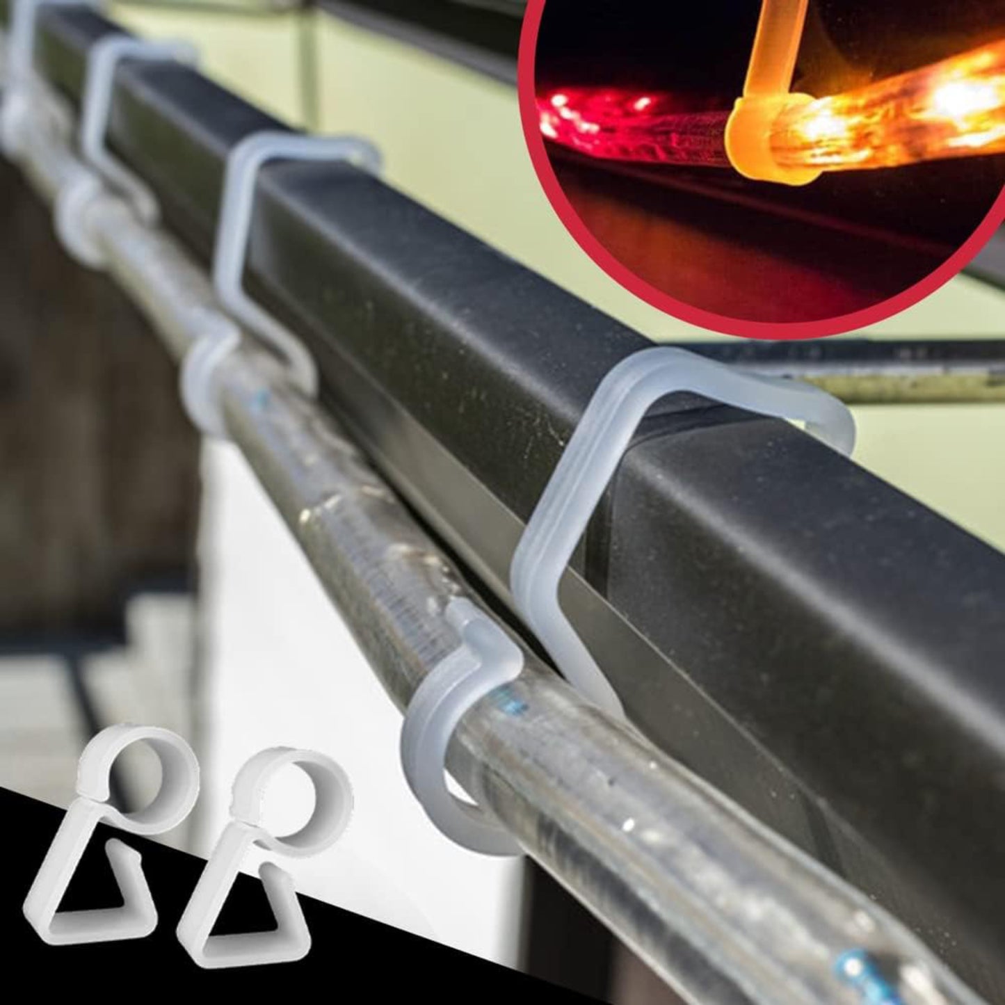 Rope Light Gutter Hooks