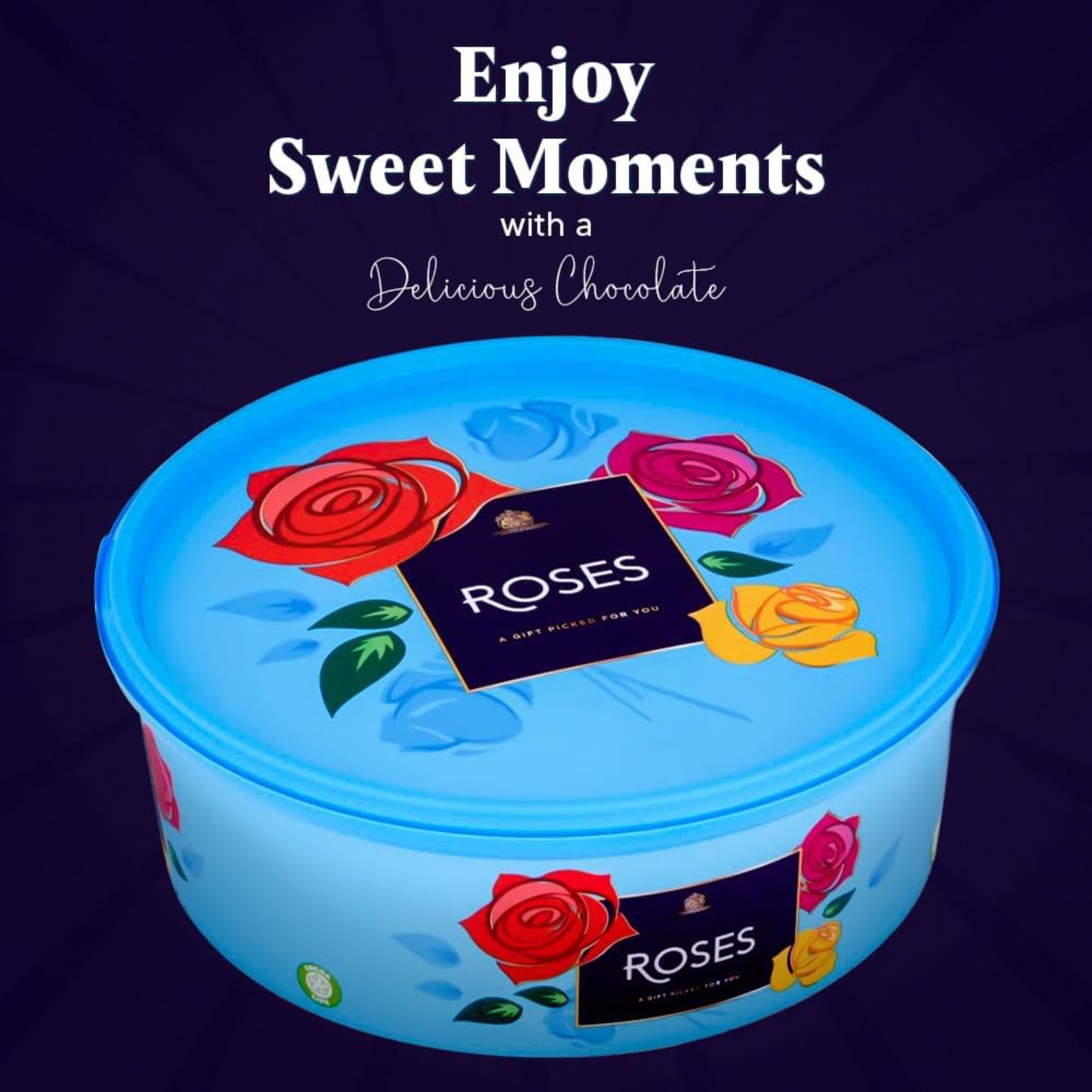 Roses Chocolate Tub