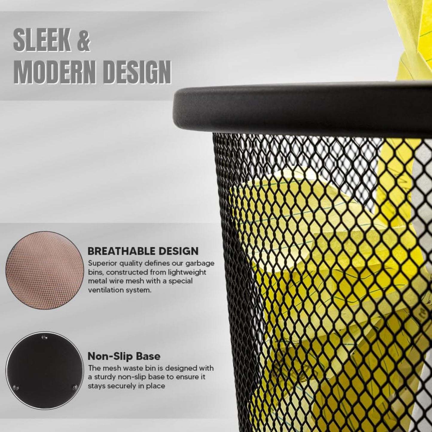 Trash Can Waste Paper Bins