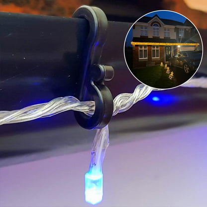 S Shaped Gutter Hooks Black