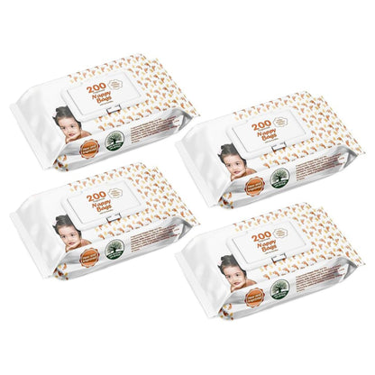 Scented Nappy Bags with Tie Handles