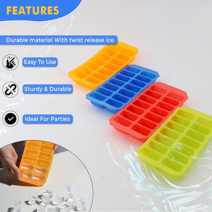 Silicone Ice Cube Tray