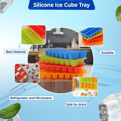 Silicone Ice Cube Tray