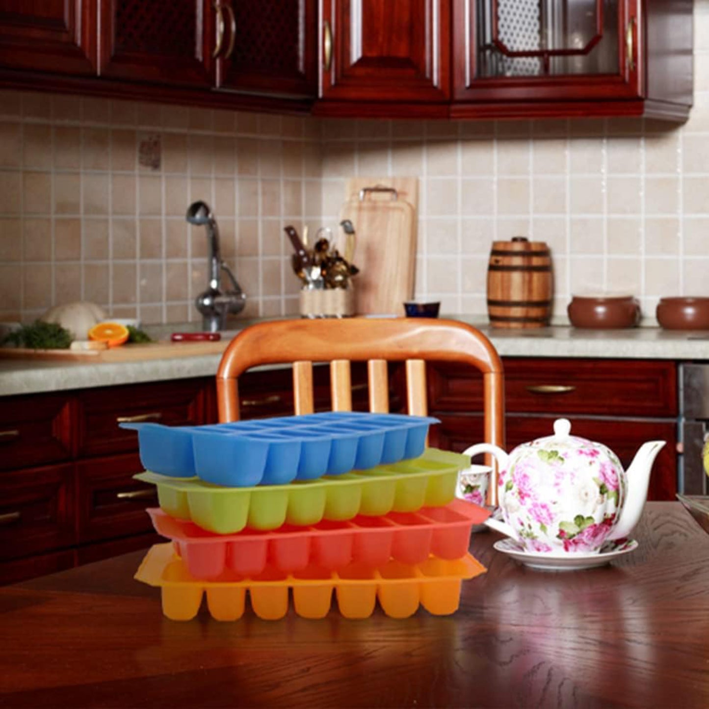 Silicone Ice Cube Tray