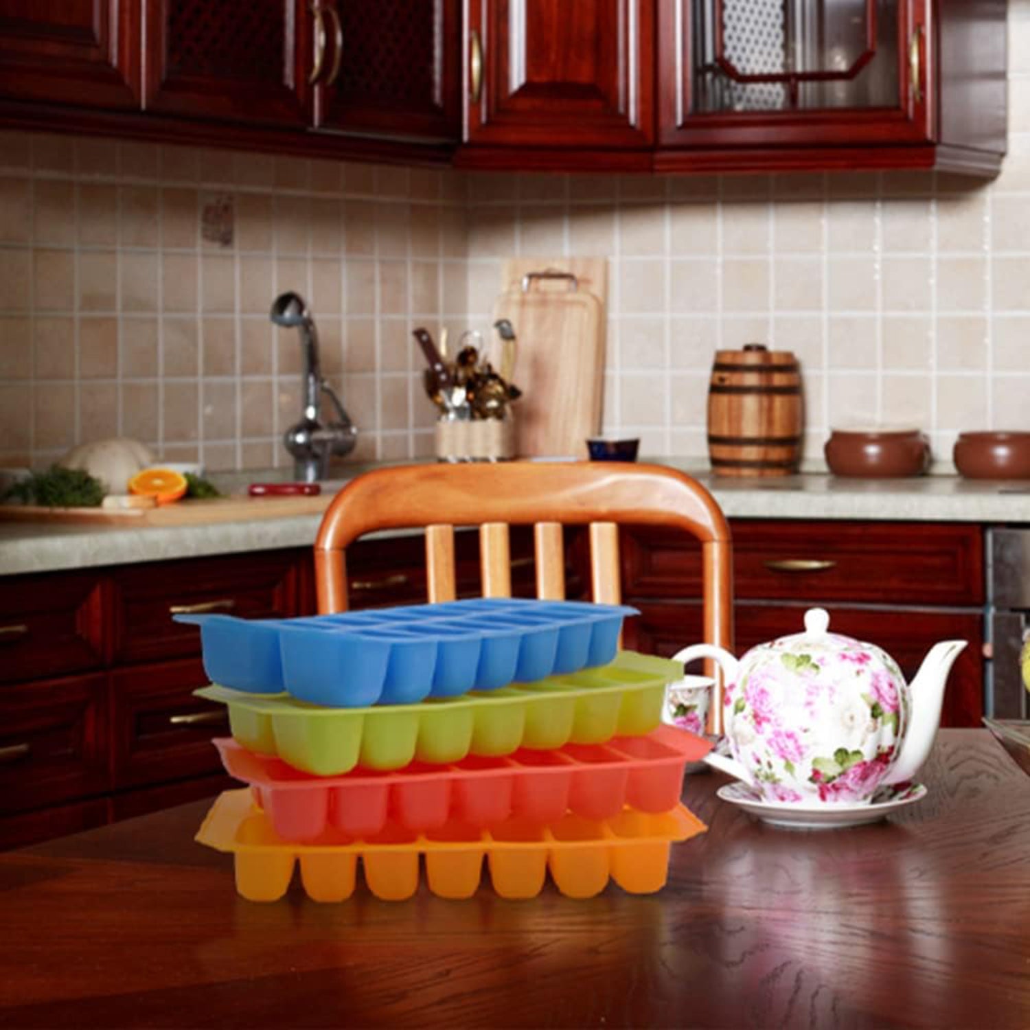 Silicone Ice Cube Tray