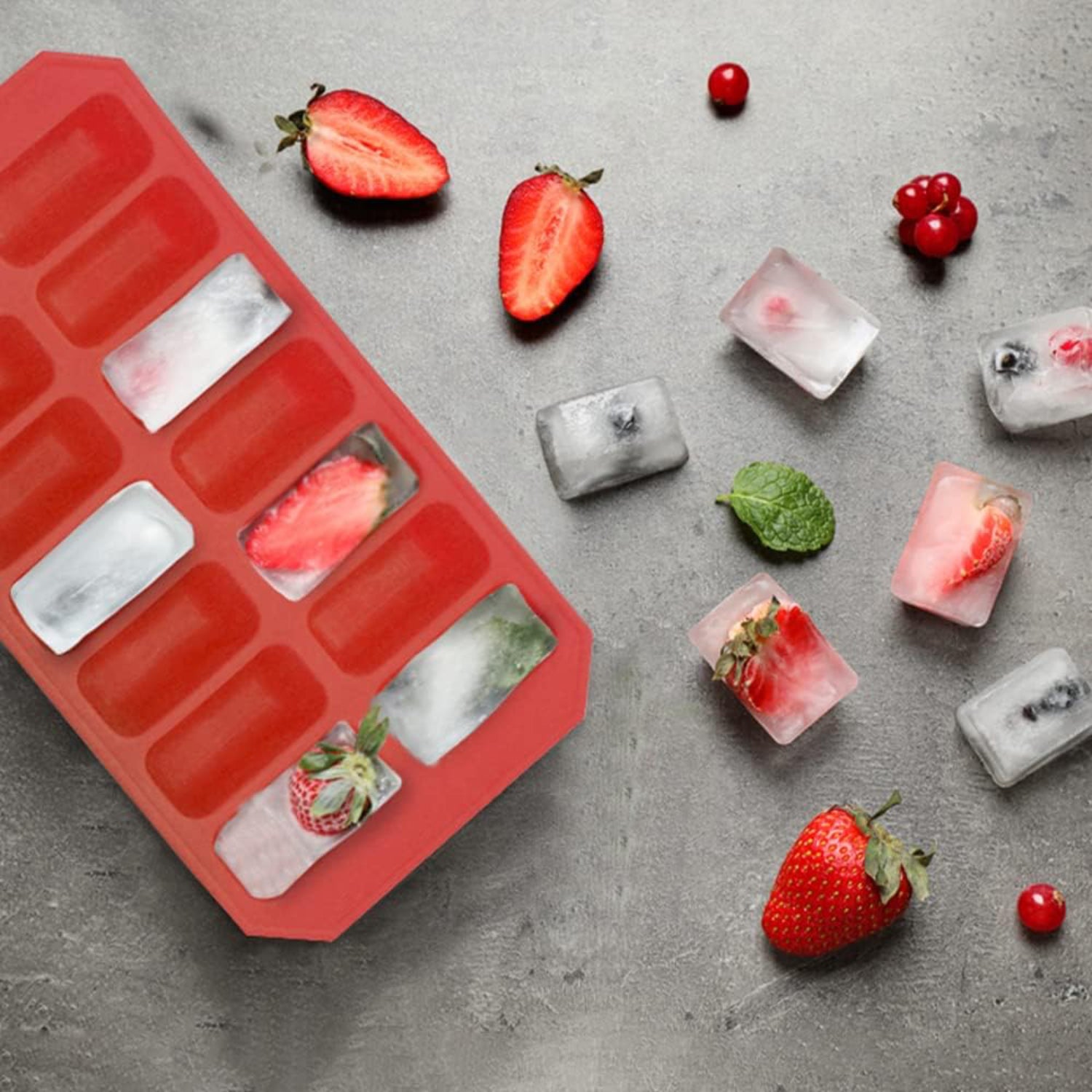 Silicone Ice Cube Tray