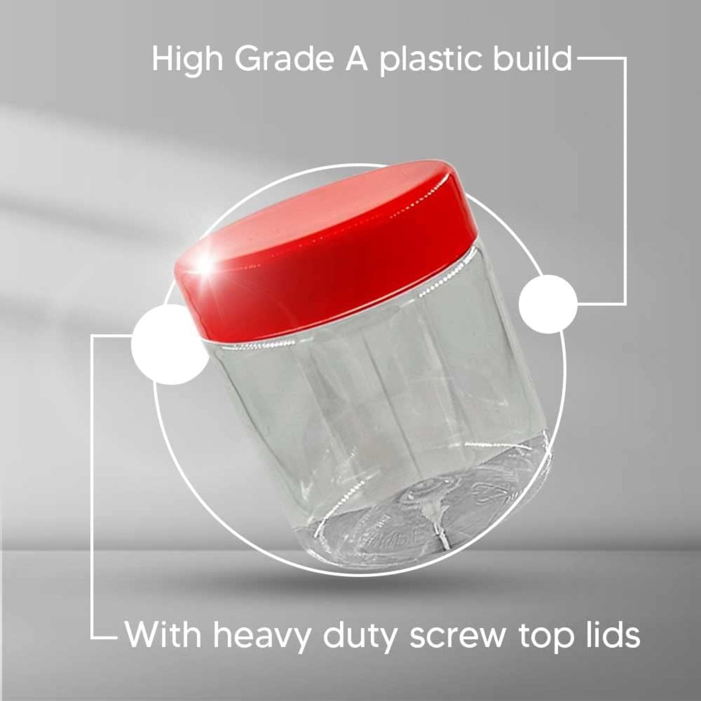 Small Plastic Food Storage Canisters