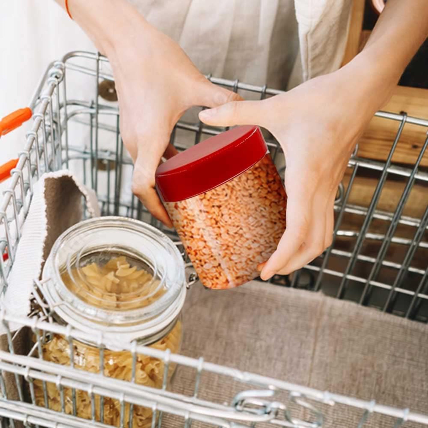 Small Plastic Food Storage Canisters