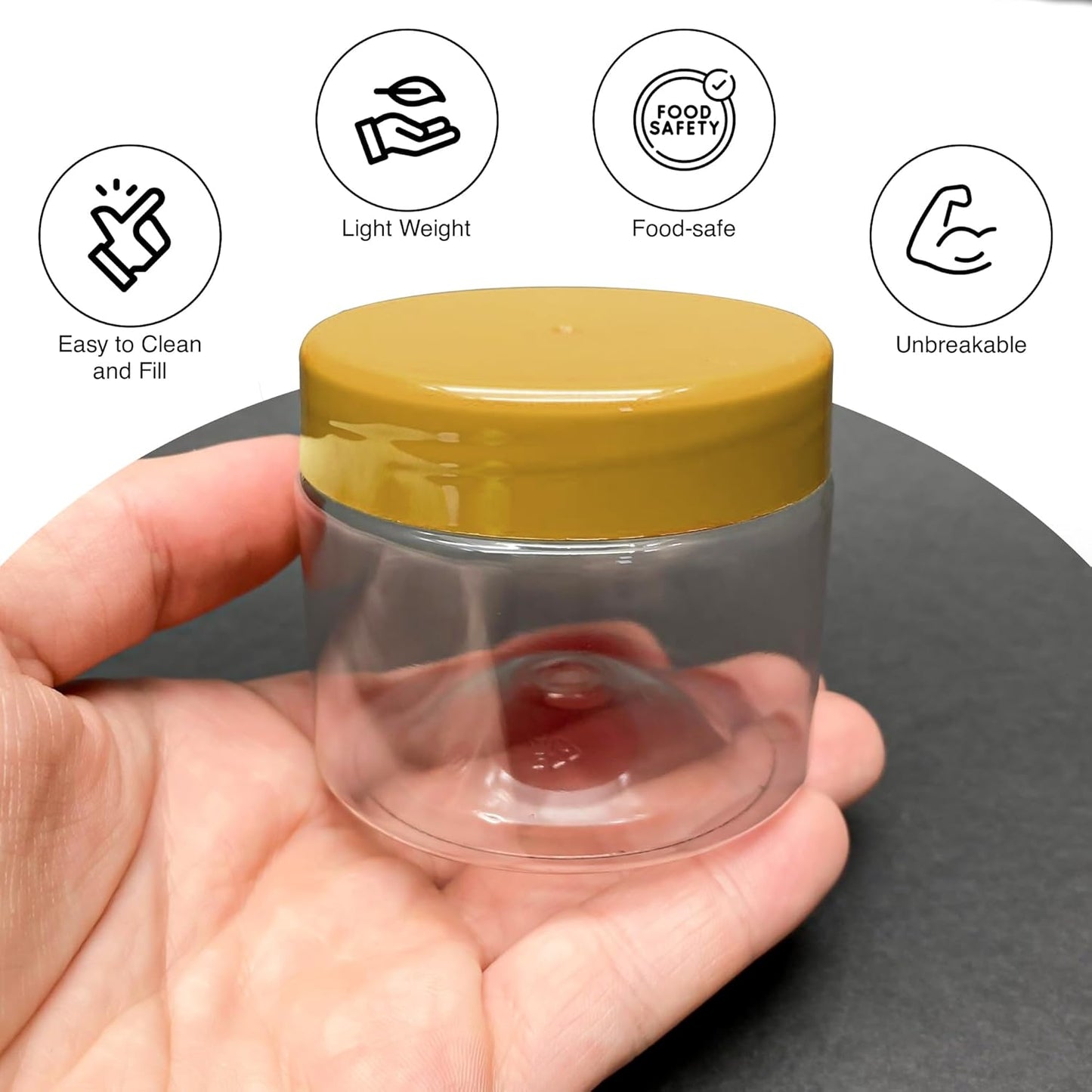 Small Plastic Food Storage Canisters