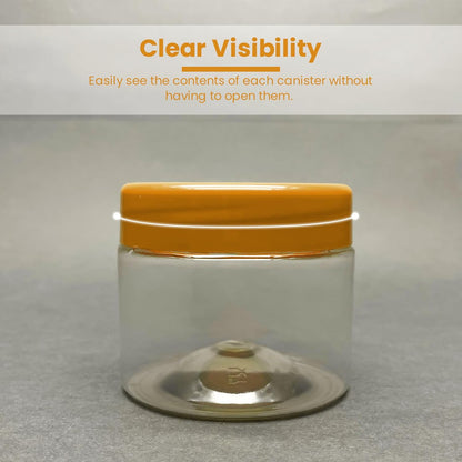 Small Plastic Food Storage Canisters