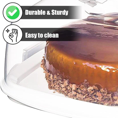 Square Cake Box with Handle