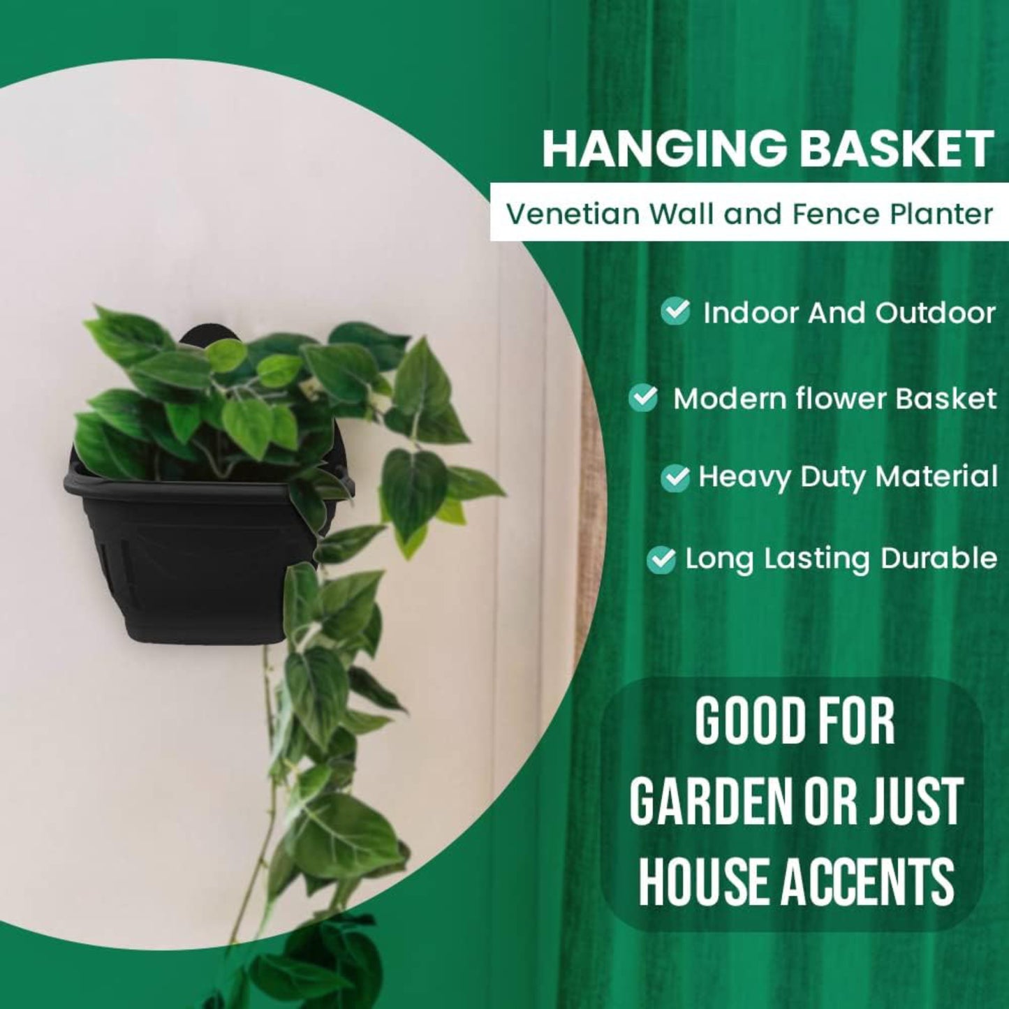 Venetian Wall and Fence Planter