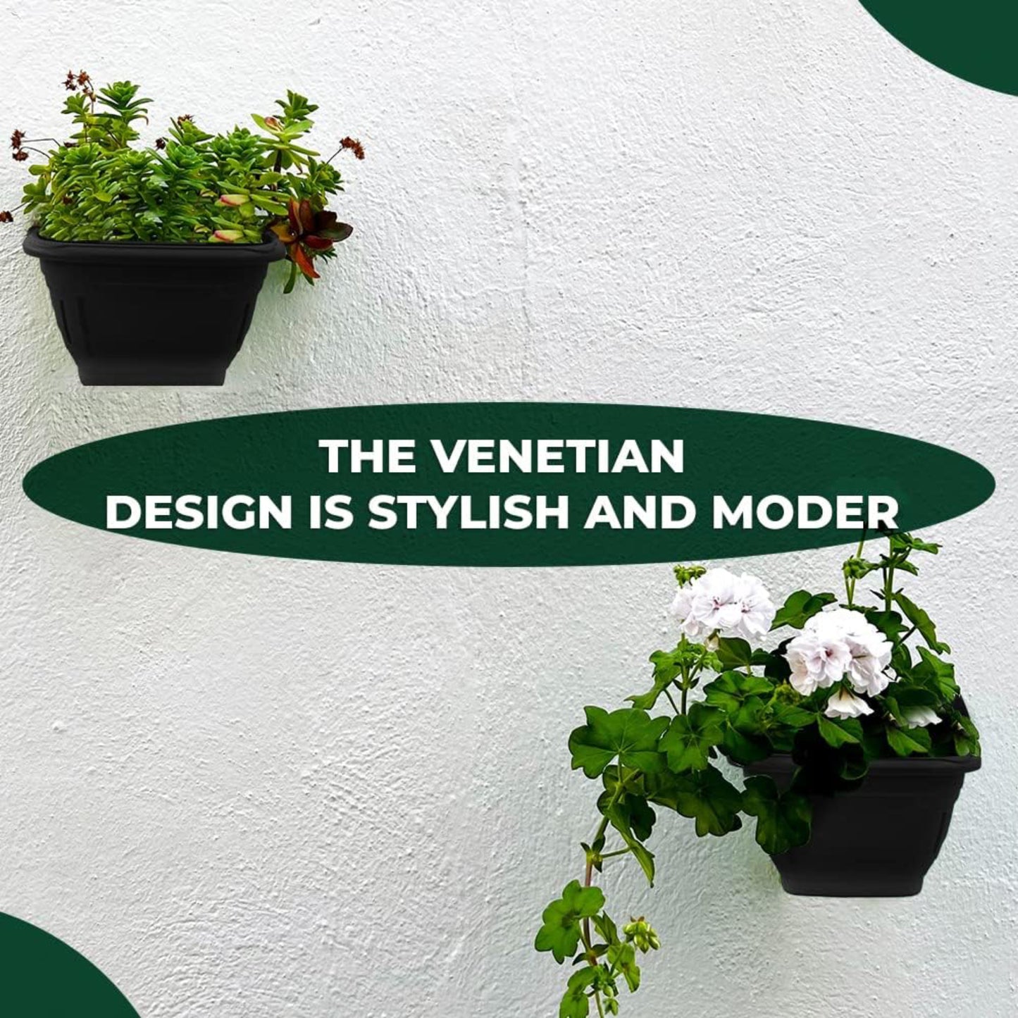 Venetian Wall and Fence Planter