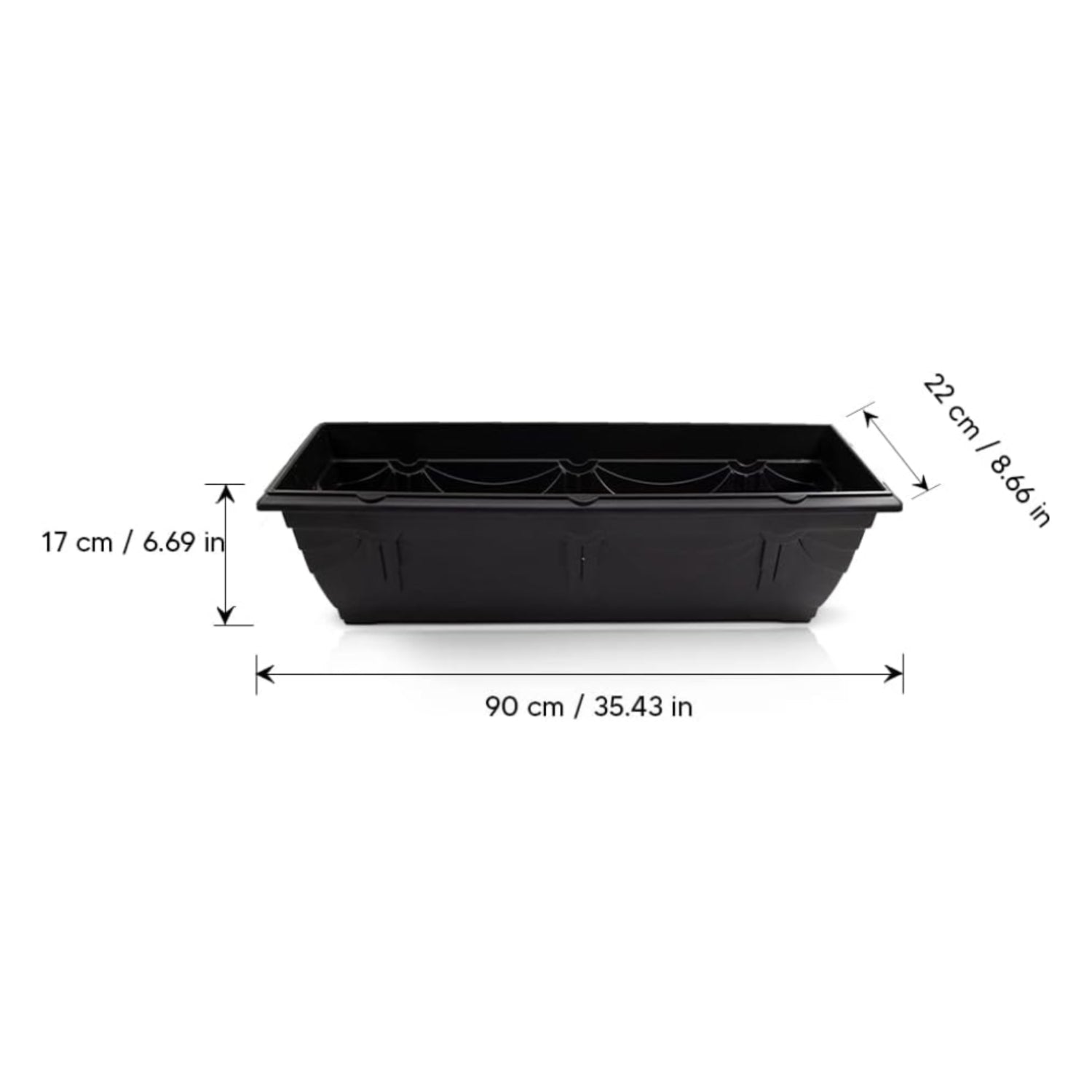 Venetian Window Box for Garden Plants