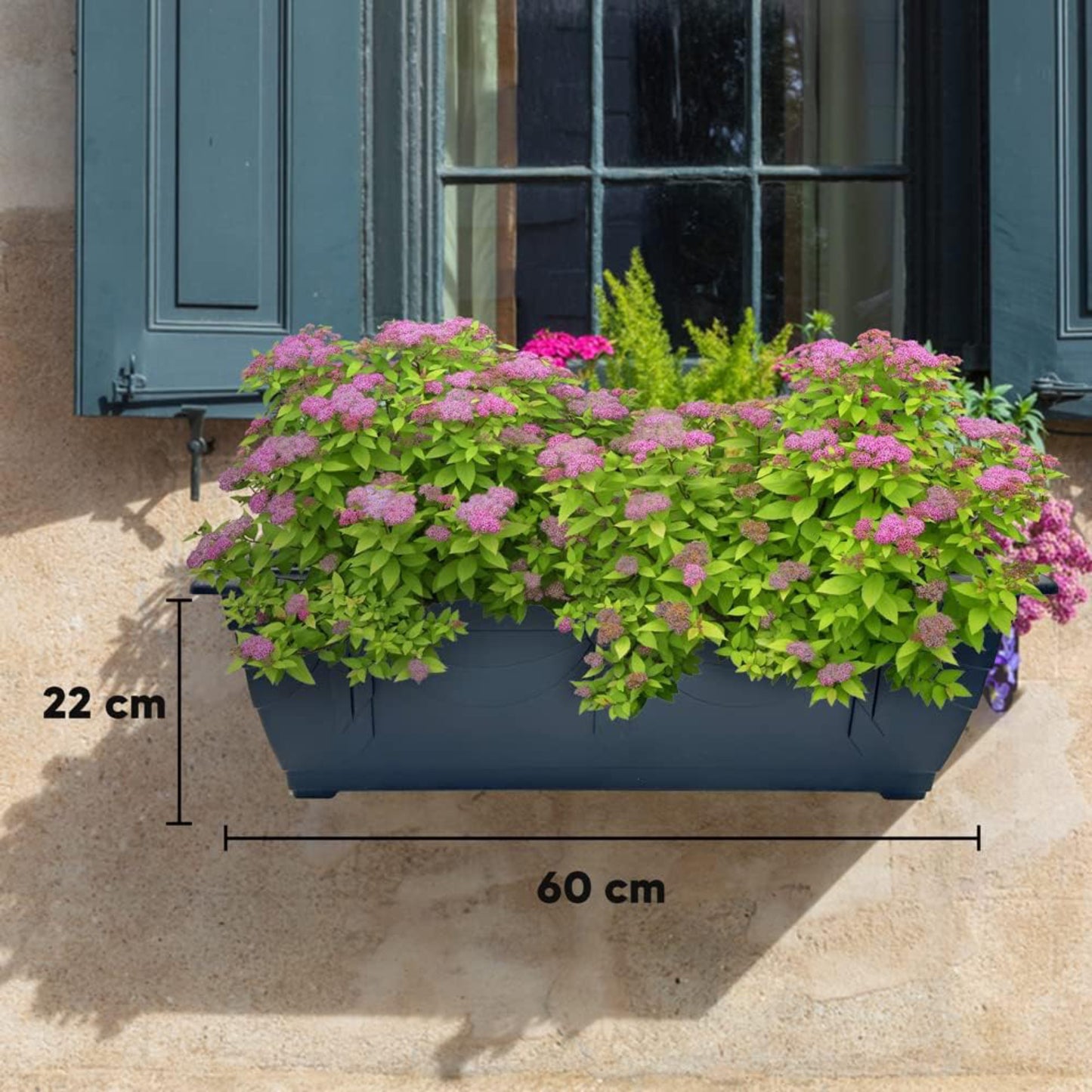Venetian Window Box for Garden Plants