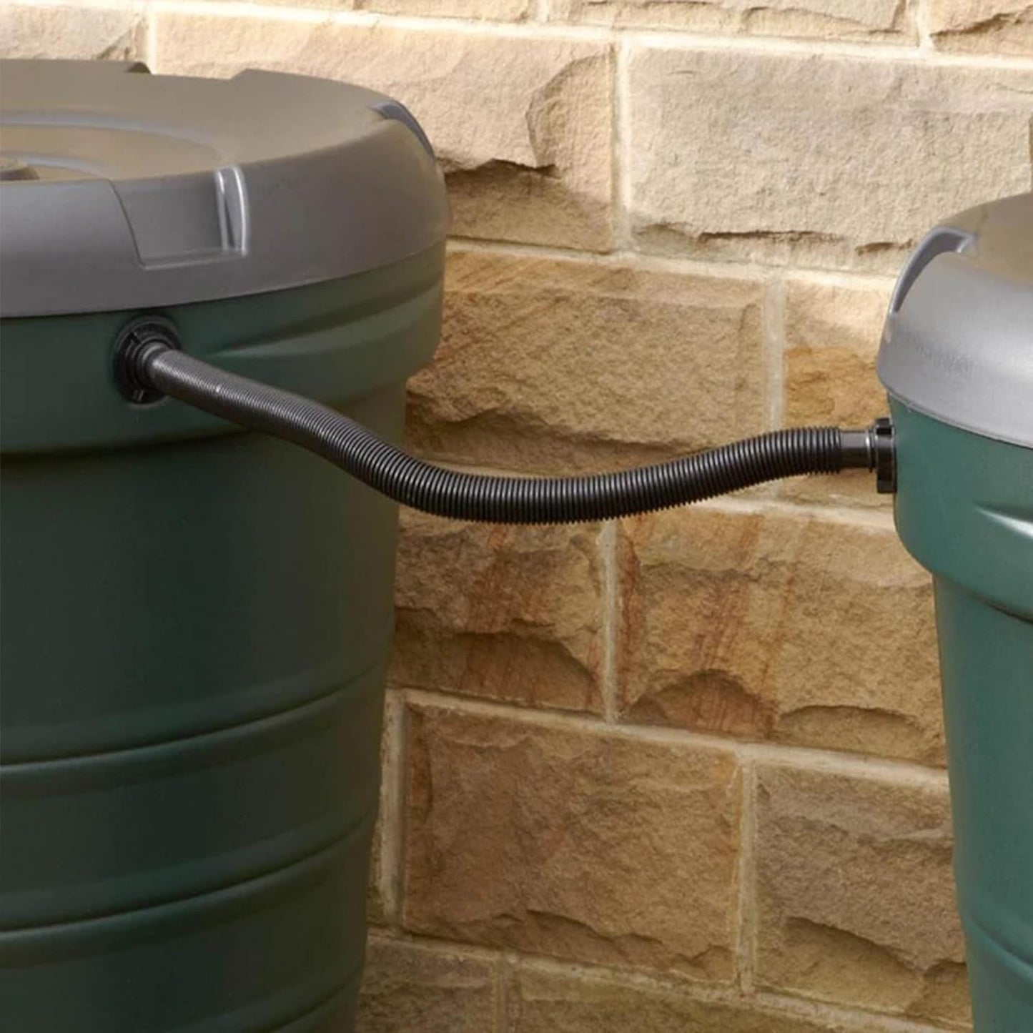 Water Butt Diverter Kit, Connects Downpipe to Water Butt