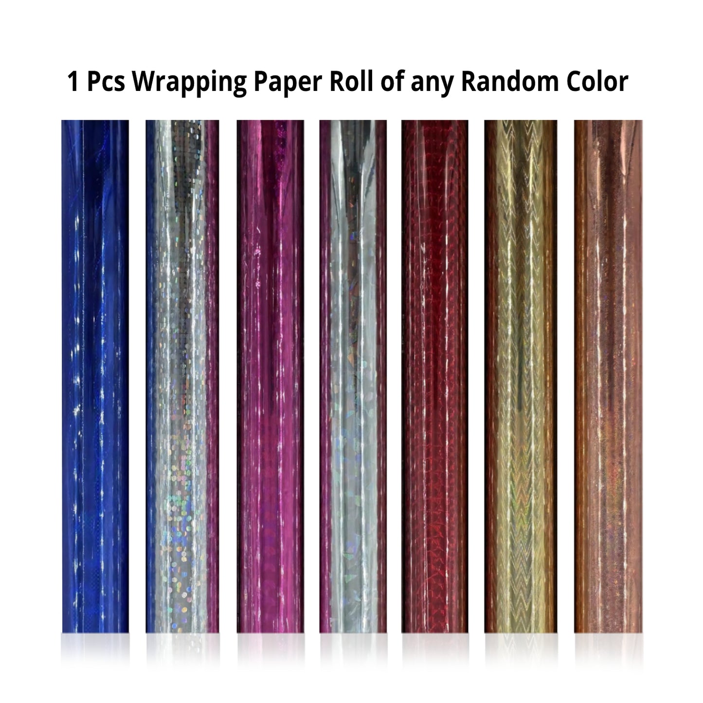 Christmas Holographic Wrapping Paper Roll