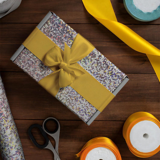 Christmas Holographic Wrapping Paper Roll